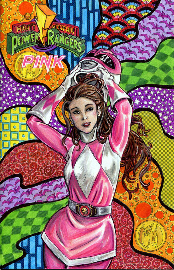 Power Rangers Room Pink Power Rangers: Pink #1 Colorized by DJNebulous on DeviantArt