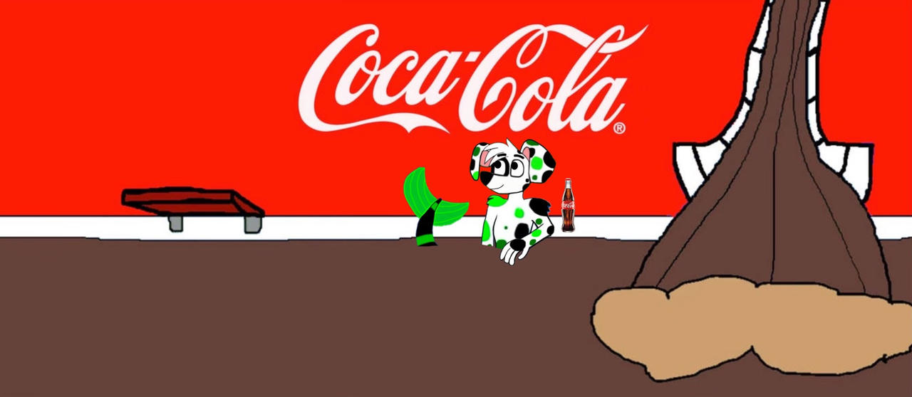 Mer Coca Cola Mer Dalmatian Elliot at his Coca Cola Pool by MarioKartWiiFan2007 on ...