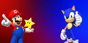 Mario VS Sonic!