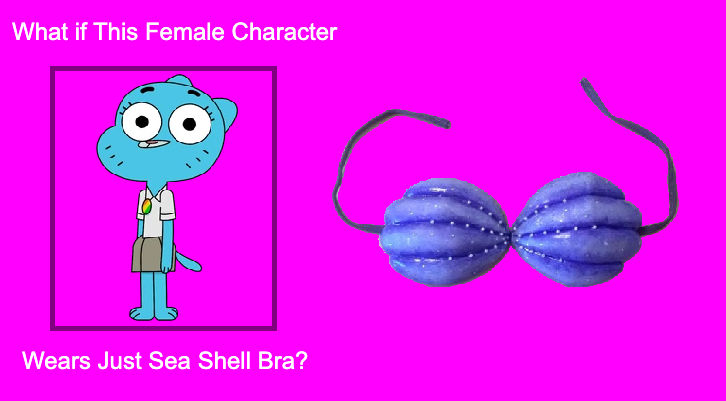 Shell Bra Deviantart if Nicole wears just Sea Shell Bra by MarioKartWiiFan2007 on DeviantArt