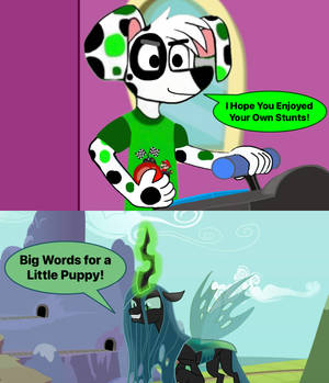 Elliot VS Queen Chrysalis!