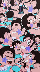 Steven Universe collage lockscreen