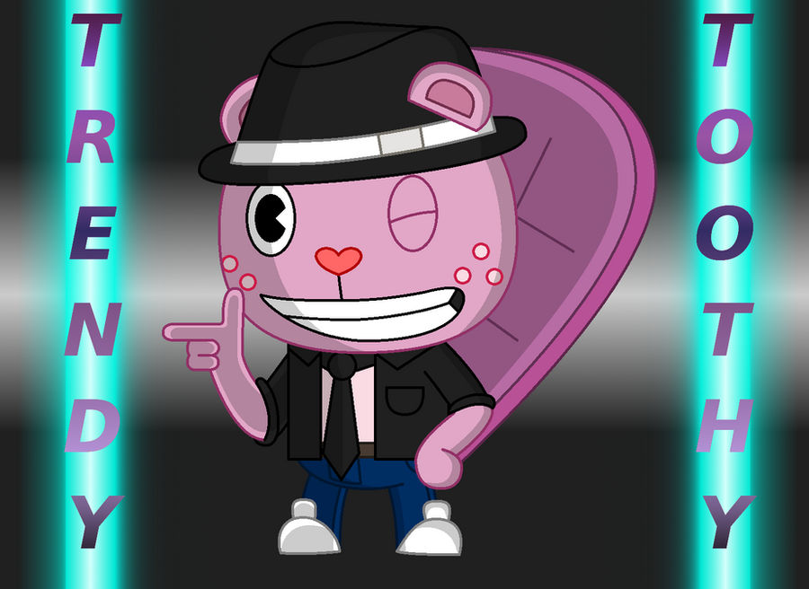 Pink Toothy Rapper Trendy Toothy by KevynTheRhino on DeviantArt