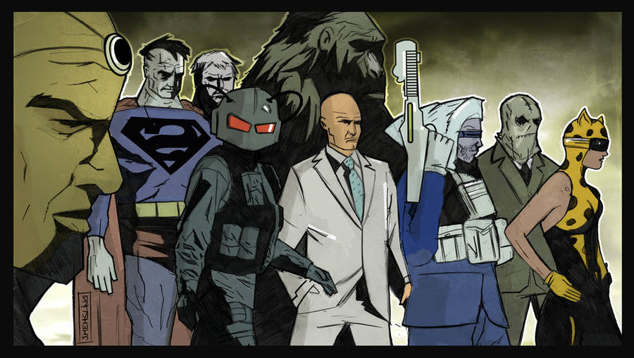 Legion of Doom by CartoonCaveman