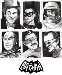 Batman 66' Sketchcard Commissions