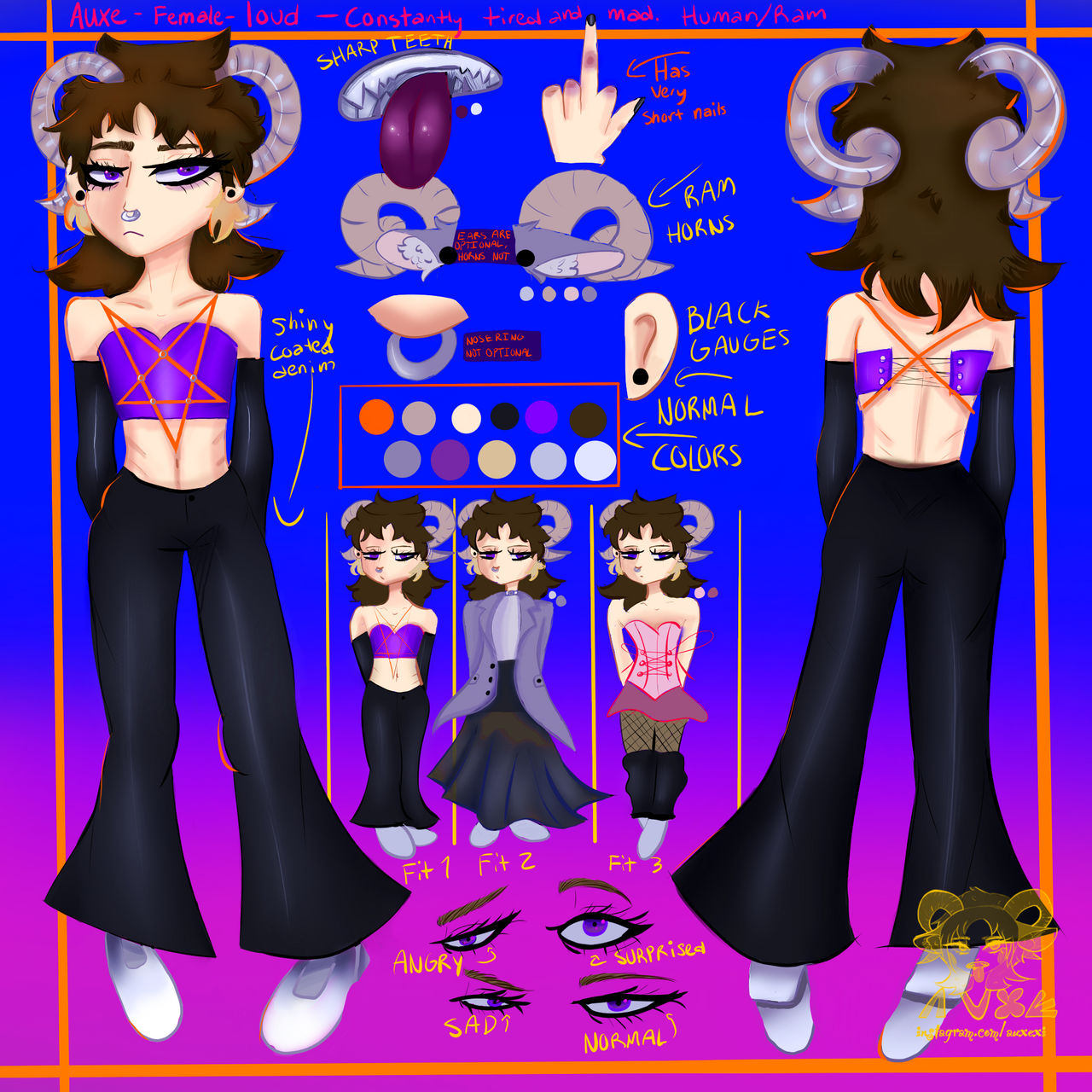Oc Reading Reference OC reference sheet :) by auxexi on DeviantArt