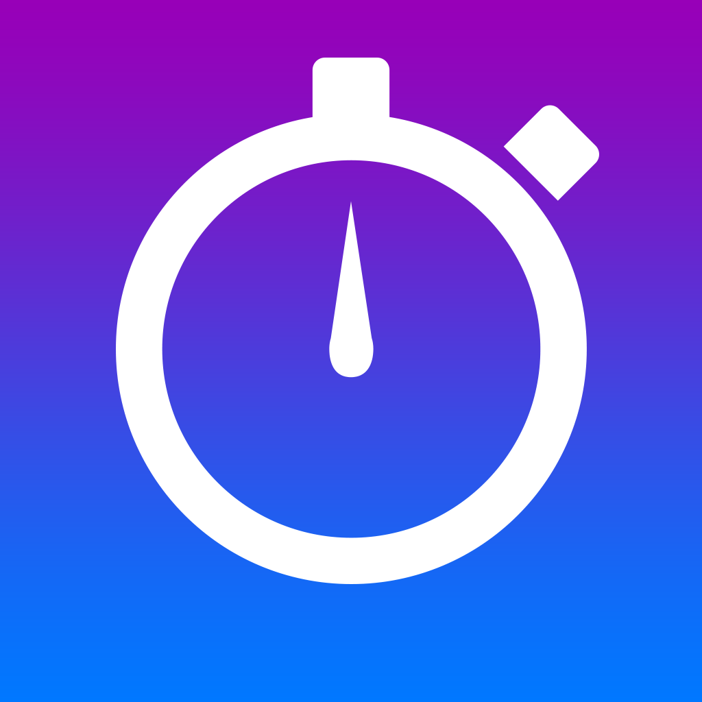 Stopwatch Icon Flat Design