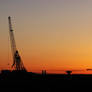 Rooftop sunset in Helsinki