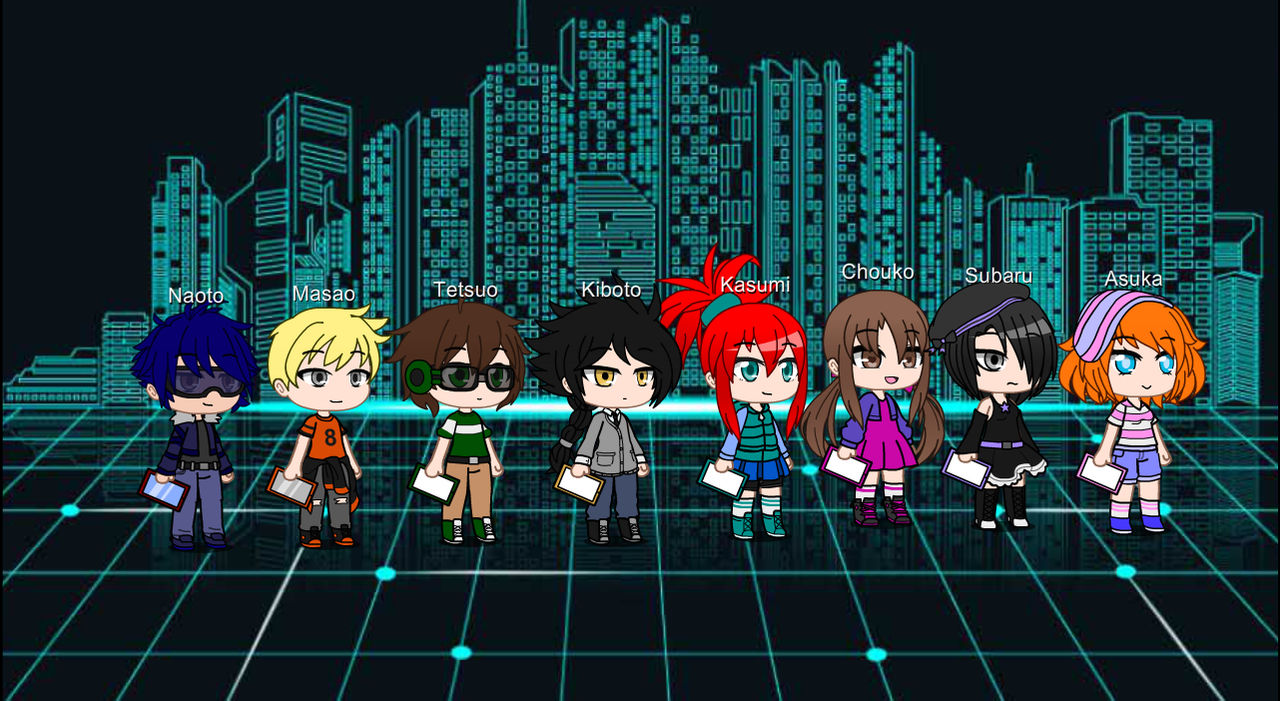 Digimemory Digi Oc's The Main 8 Digimemory users by Prismblack91 on DeviantArt