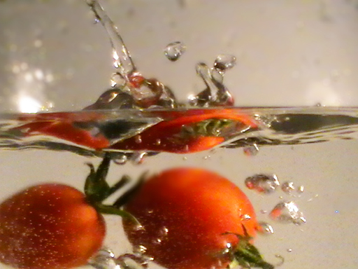 Splashing Tomatoes