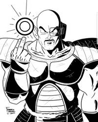 Nappa Dragon Ball Z sketch