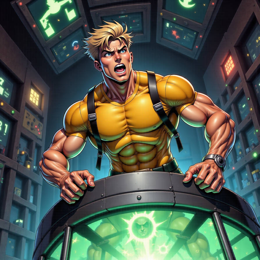 Muscle Reaper Scrapper's genetically modified muscles emerge by deanhuge on DeviantArt