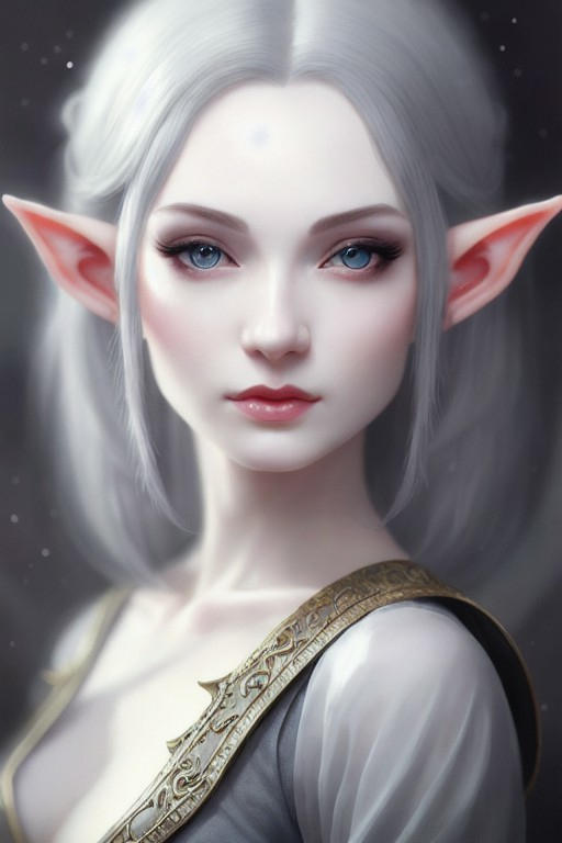 Goethic Elf Elf White (Gothic Beauties Collection) by LeafHopz on DeviantArt