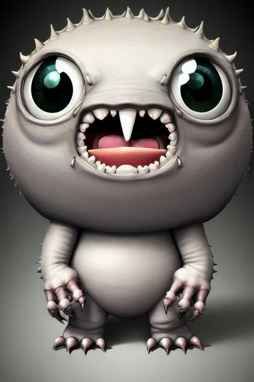 Tiitty Monster 2 ( Tiny Monster Collection ) by LeafHopz on DeviantArt