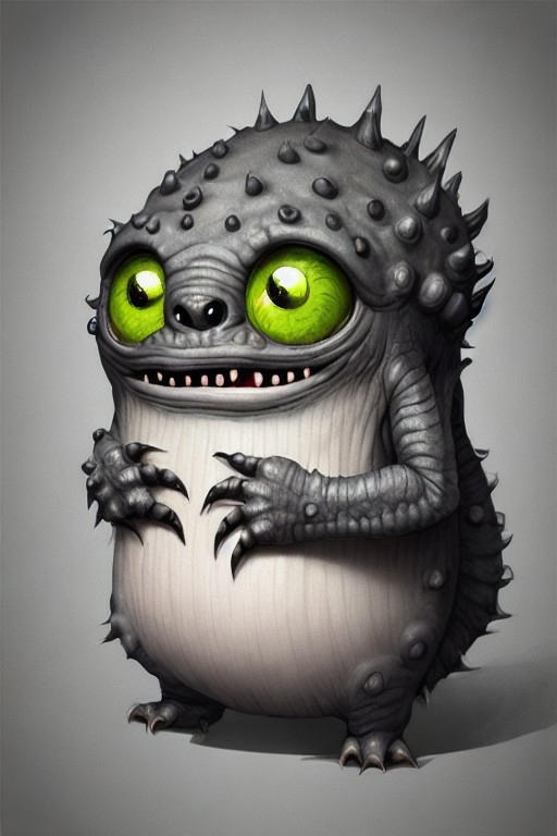 Tiitty Monster 7 ( Tiny Monster Collection ) by LeafHopz on DeviantArt