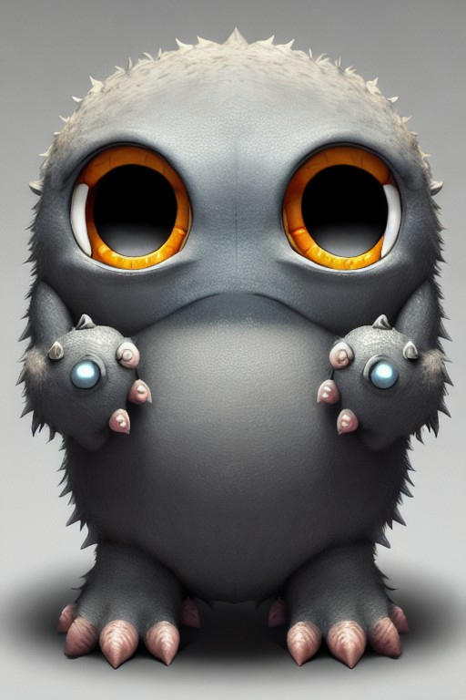 Tiitty Monster 10 ( Tiny Monster Collection ) by LeafHopz on DeviantArt
