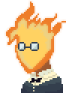 Grillby Portrait - Undertale