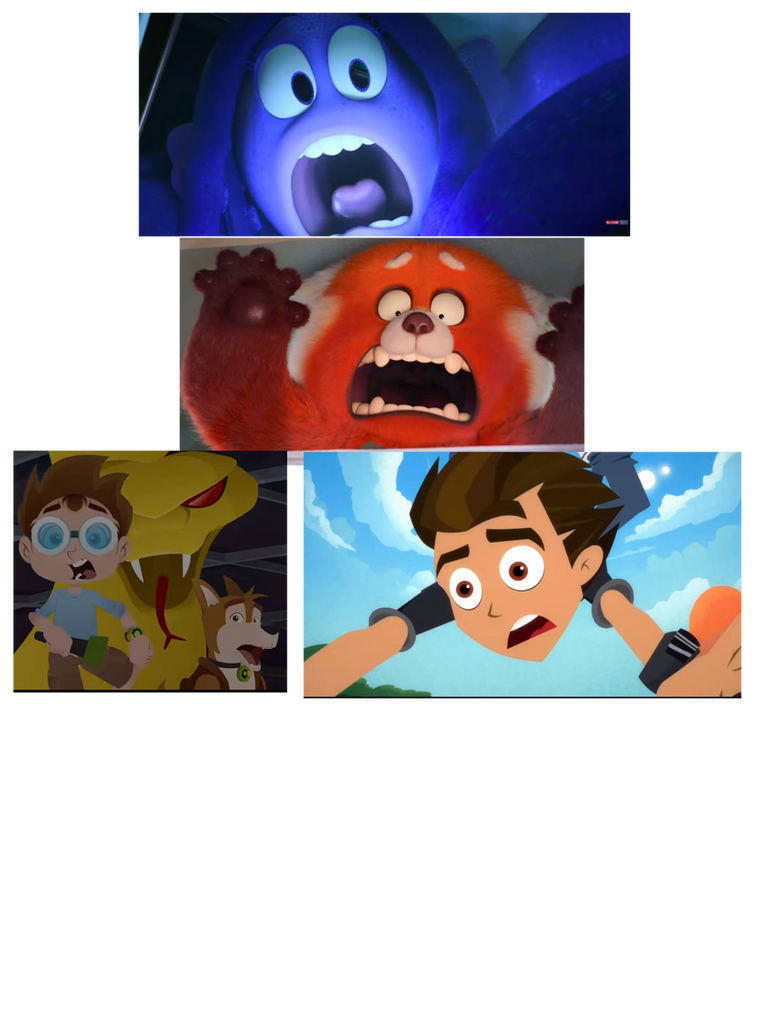 Ruby Martin Screaming Max, Parker, Mei Lee, and Ruby Gillman Screaming by TheBlueHandsomeGuy ...