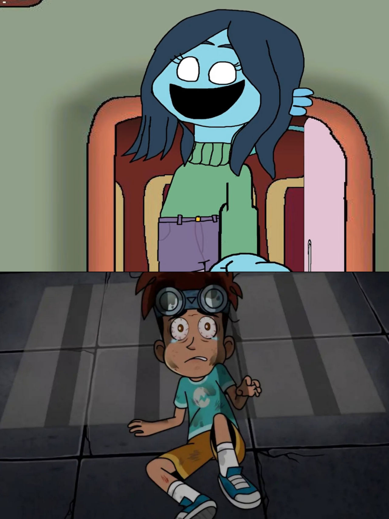 Nicky Roth scares over Pibby Glitched Ruby Gillman by ...