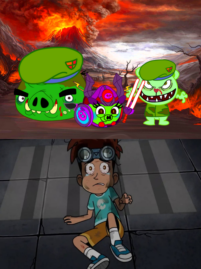 Nicky Roth scares over Eleanor became evil by TheBlueHandsomeGuy on ...