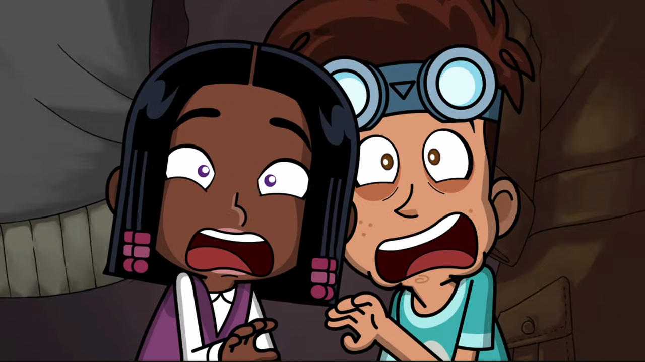 Trinity Bales and Nicky Roth screaming by TheBlueHandsomeGuy on DeviantArt