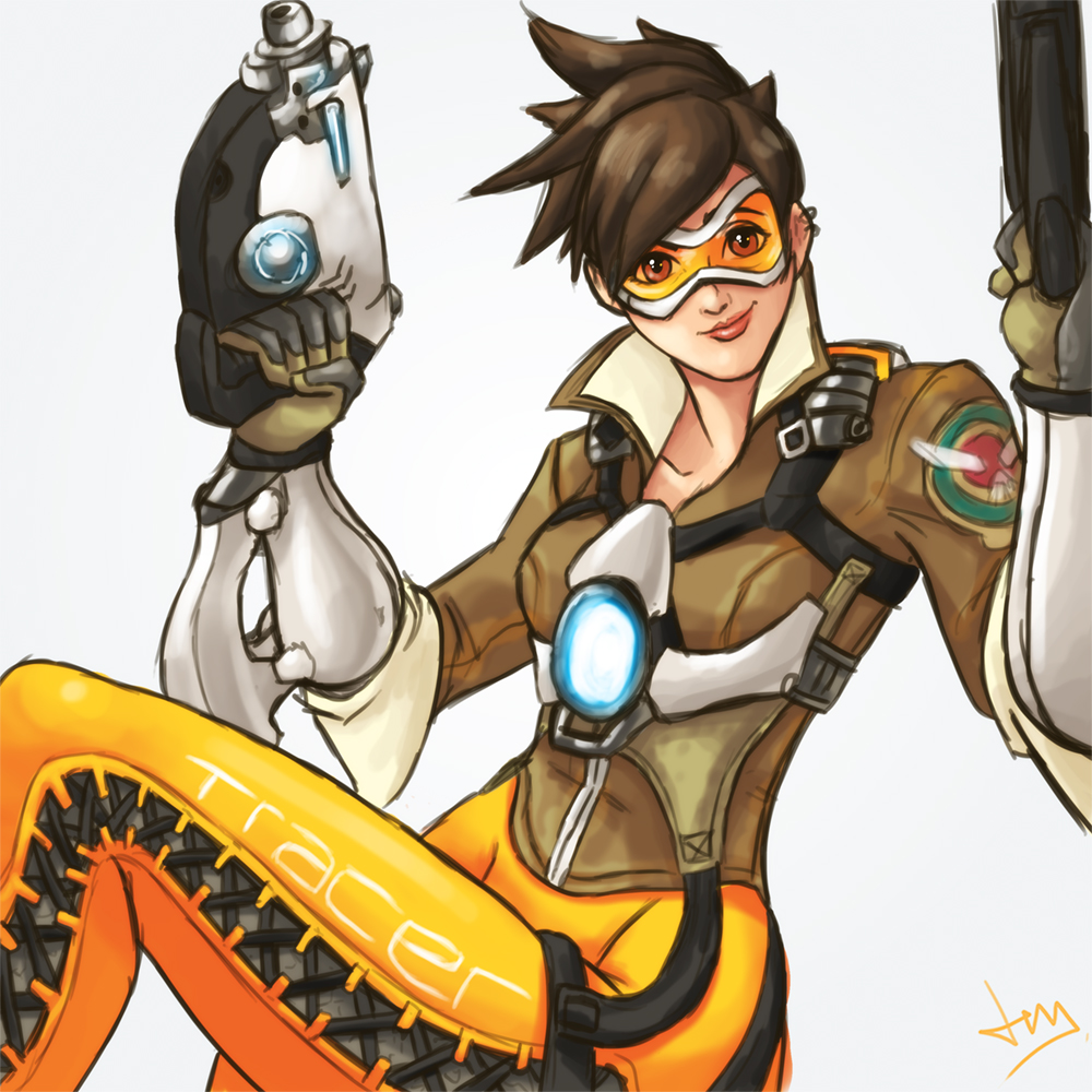 Overwatch 1/8 - Tracer by Jevi93 on DeviantArt