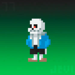 Daily Pixel Art 077| Sans