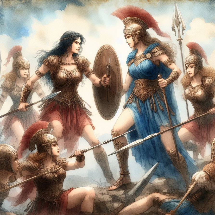 Deviantart Amazon Swords Amazon Warriors by GV1292 on DeviantArt