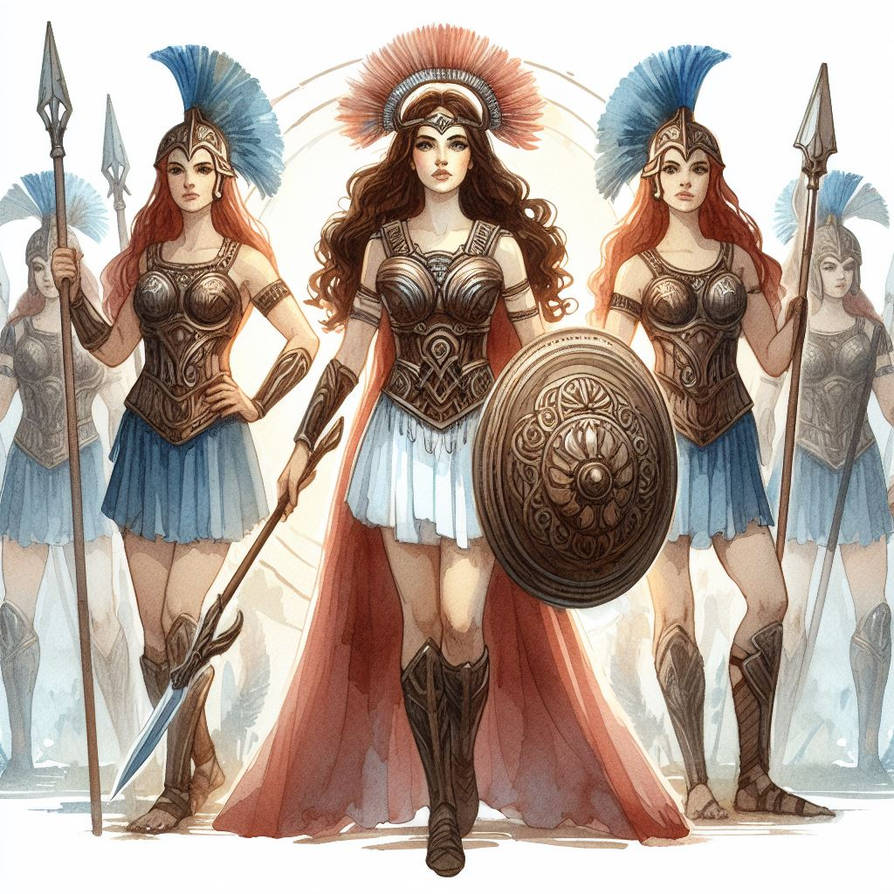 Deviantart Amazon Swords Amazon Warriors by GV1292 on DeviantArt
