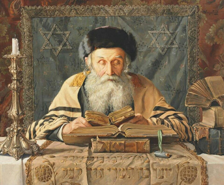 Jewish Rabbi Studying by alexs11111 on DeviantArt
