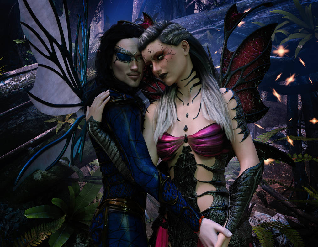 Courtly Romance by CrownDigitalArt Courtly Romance by CrownDigitalArt