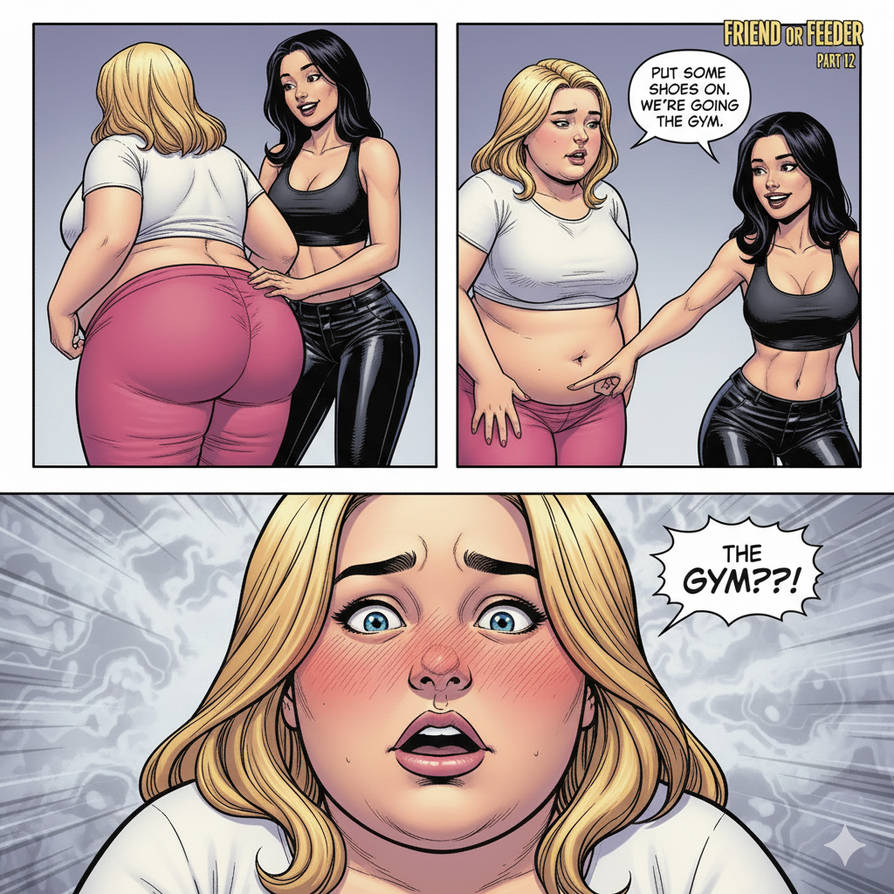 Friend Or Feeder 7 Weight Gain Comic By Chichilov3r On DeviantArt friend-or-feeder-7-weight-gain-comic-by-chichilov3r-on-deviantart
