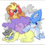 + Entei - Suicune - Raikou +