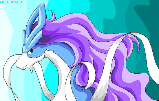 Suicune - pixel art