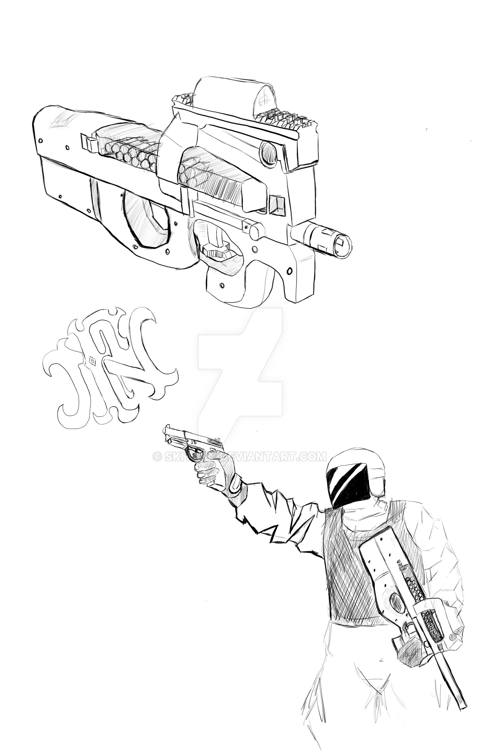 FN gun clasics by Skitary on DeviantArt