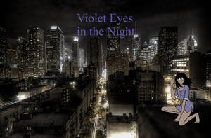 Violet Eyes in the Night