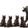 The Hyena and the Bush Dogs