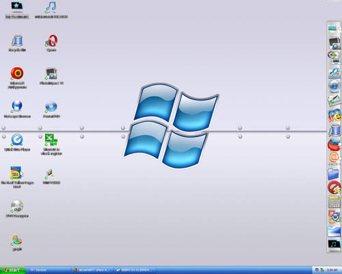 My XP Aqua Desktop