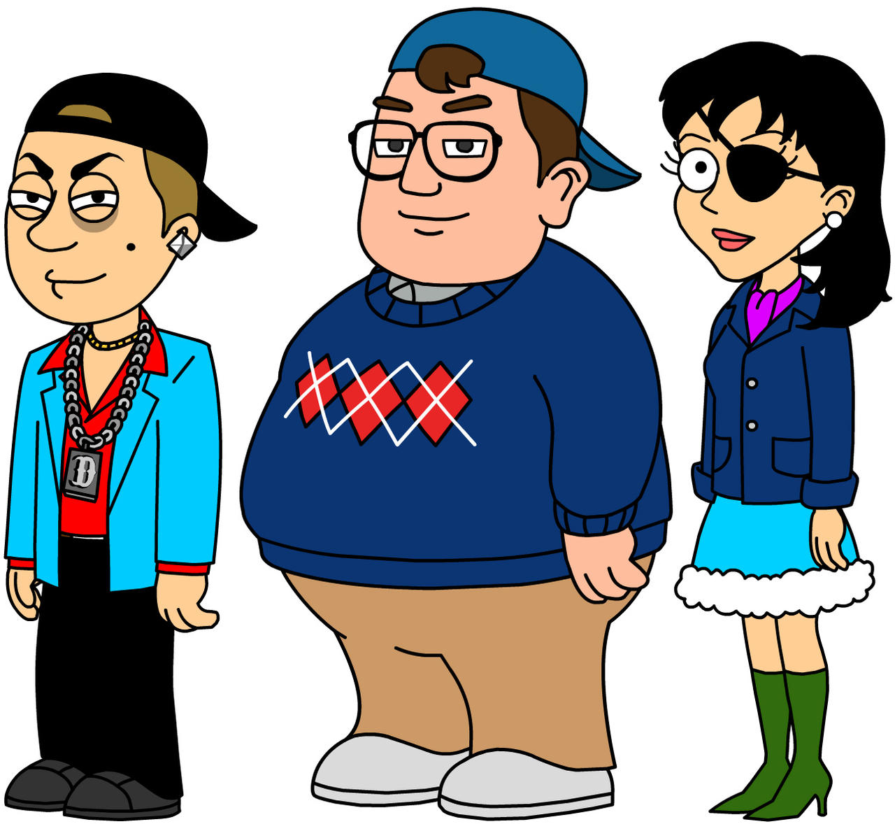 Clyde and His Parents by carlosmenera2020 on DeviantArt