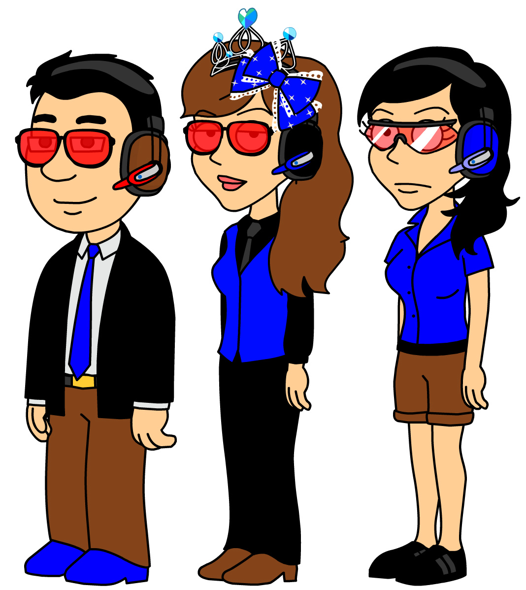 Dark Chocolate Bro's Parents (Updated) and Sister by carlosmenera2020 ...