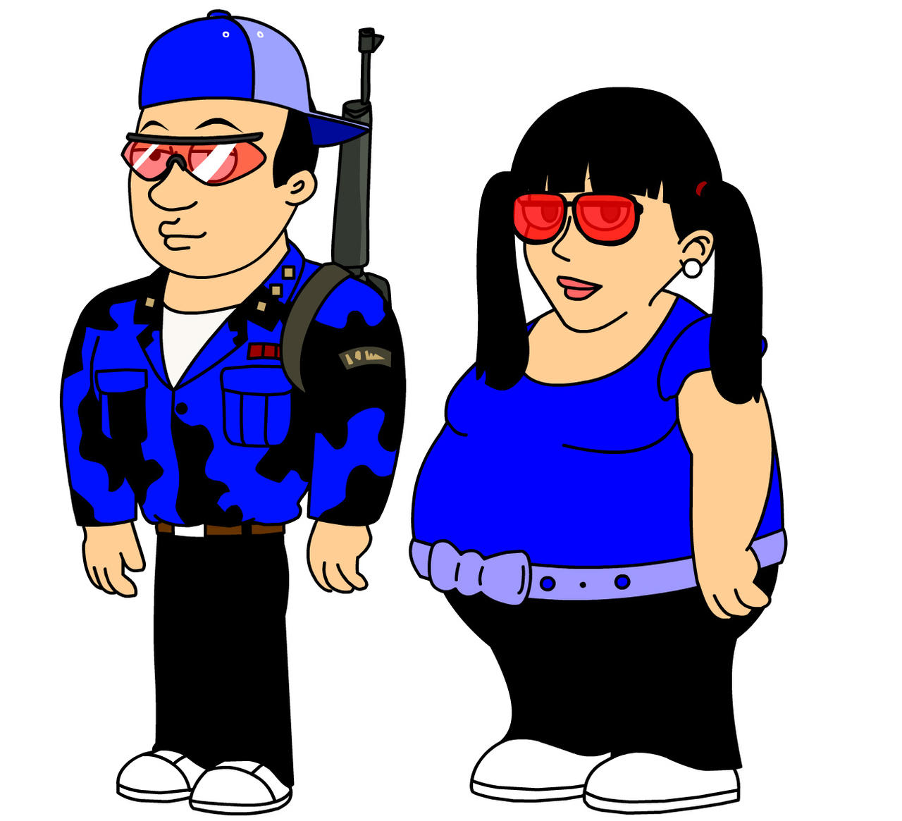 Dark Rabbid Bro's Parents by carlosmenera2020 on DeviantArt