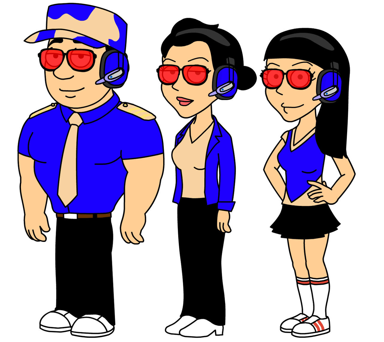 Dark Match Bro's Parents and Sister by carlosmenera2020 on DeviantArt