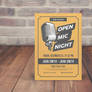 Open Mic Night Flyer
