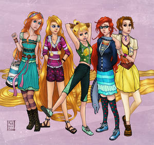 Disney Hipsters - The Elles