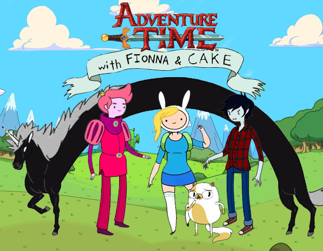 Adventure time with Fionna and Cake by Frammur on DeviantArt