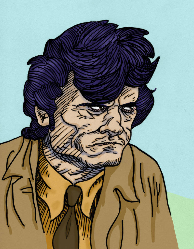 Columbo Cartoon by LangSK on DeviantArt