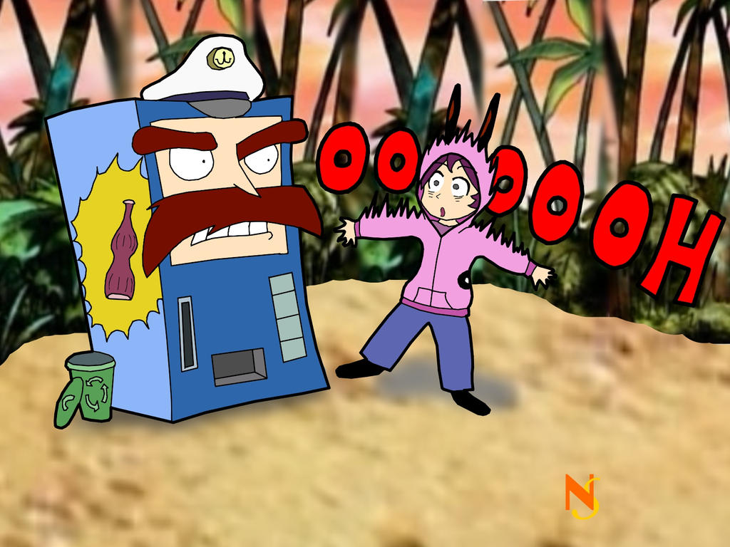 Aggression Vending Machine VENDING MACHINE -Courage the Cowardly Human- by NinjaSaiyan9000 on ...