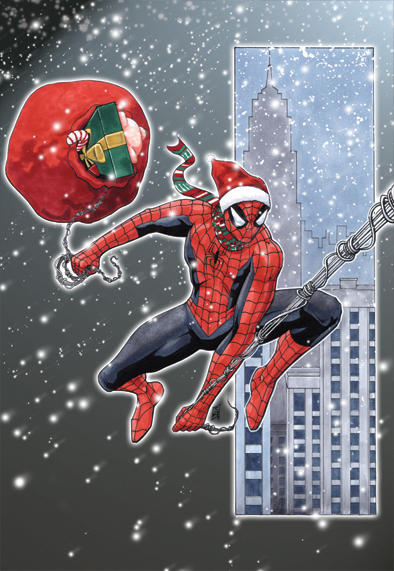 Spider-Man Christmas by MaxPsychosis on DeviantArt