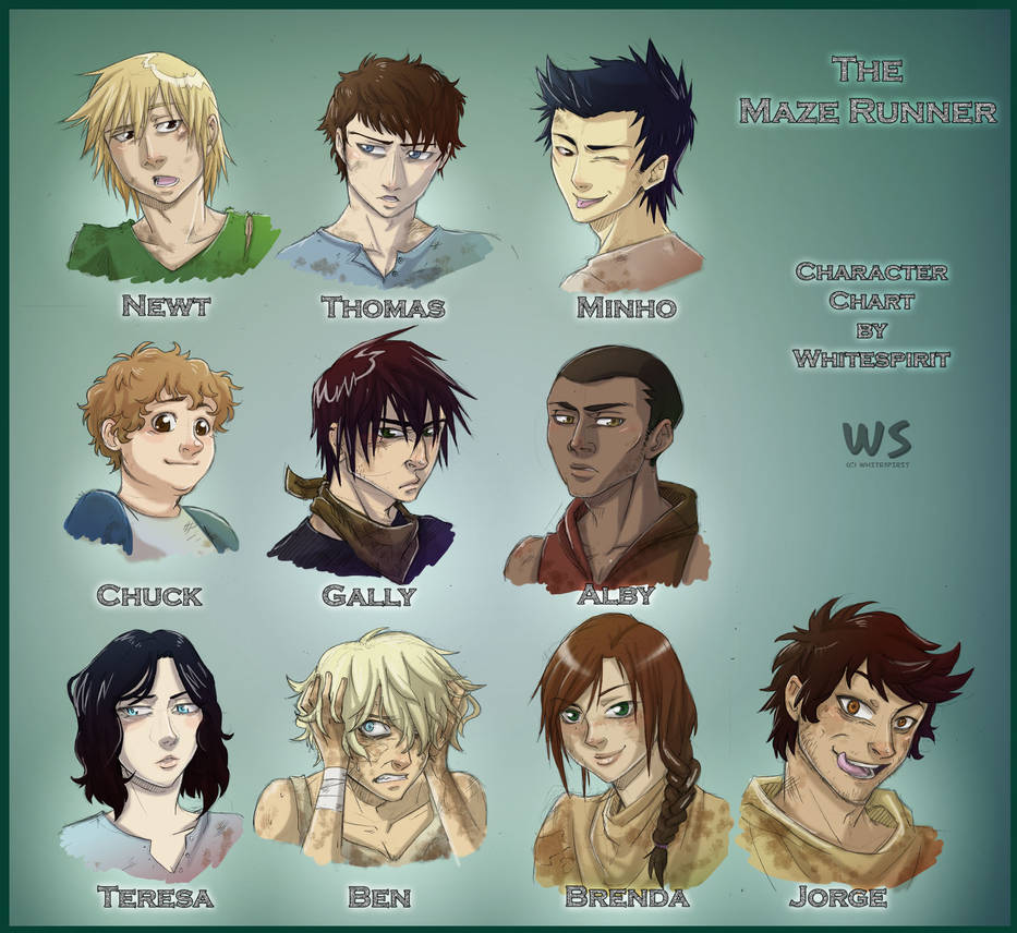 The Maze Runner Character Chart By Whitespirit On DeviantArt the-maze-runner-character-chart-by-whitespirit-on-deviantart