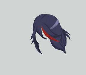 Hair coloring test- Ryuko Matoi